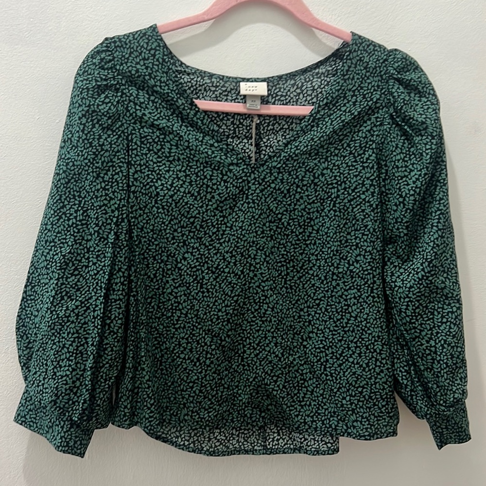 Long sleeve blouse